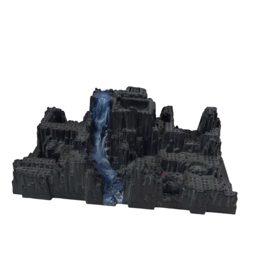Rare Mega Bloks Pyrates Pirate Treasure Island MOUNTAIN WATERFALL BASE PLATE